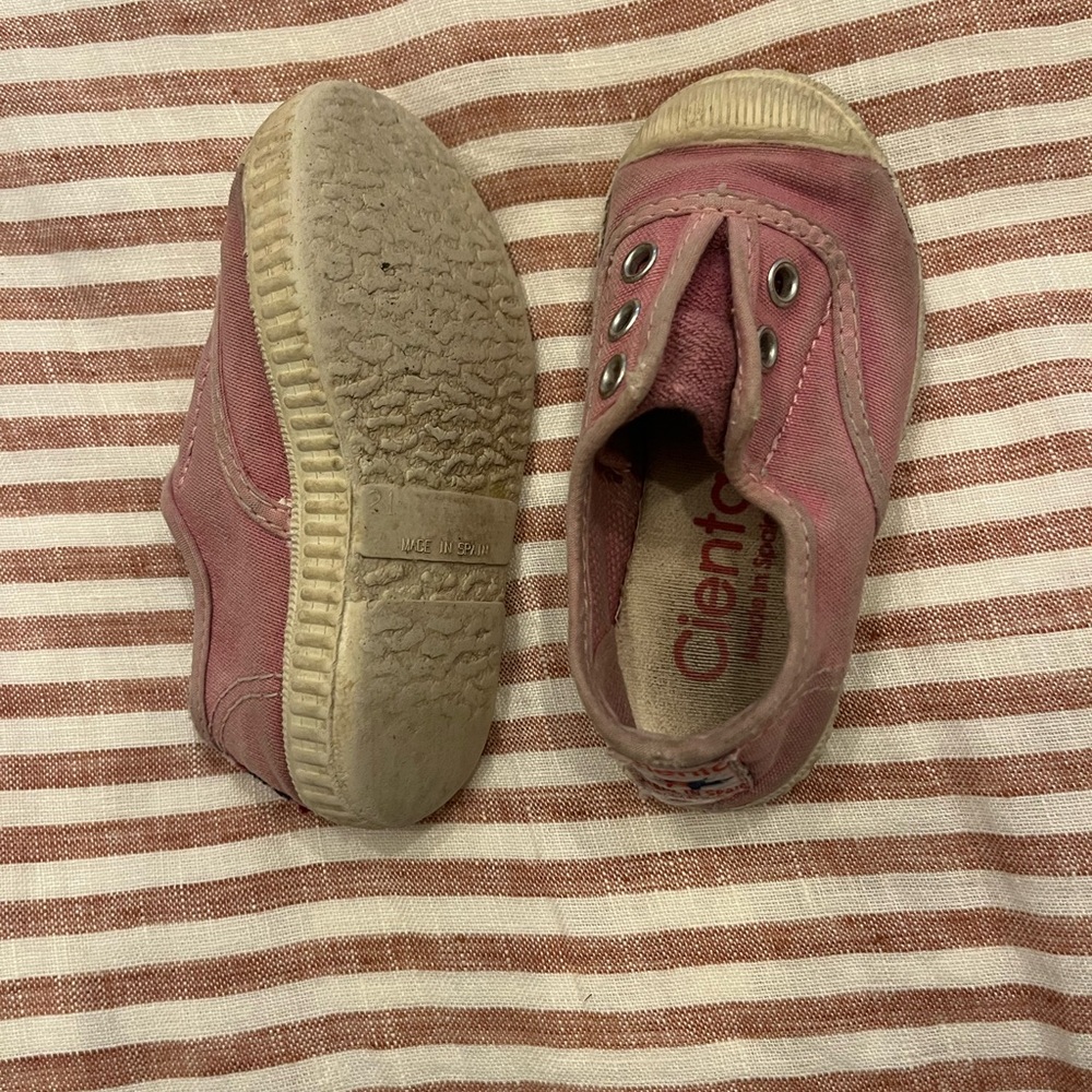 Cienta Pink Baby Walker Shoes size 2